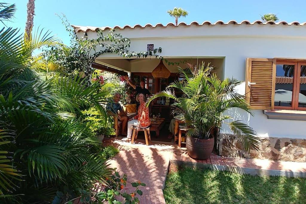 Bungalow Tropical Con Piscina Y Aire Acondicionado Maspalomas  Dış mekan fotoğraf