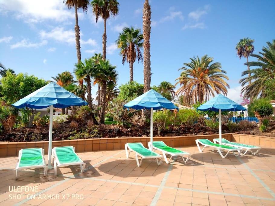 Bungalow Tropical Con Piscina Y Aire Acondicionado Maspalomas  Dış mekan fotoğraf